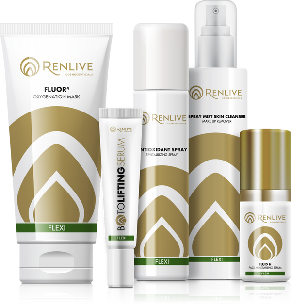 Fluor4 Sample Kit | Oxygenation Skincare Trial for Oily Acne-Prone Skin